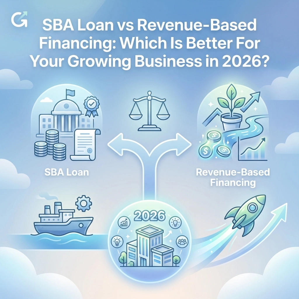SBA Loan vs Revenue-Based Financing: Which Is Better For Your Growing Business in 2026?