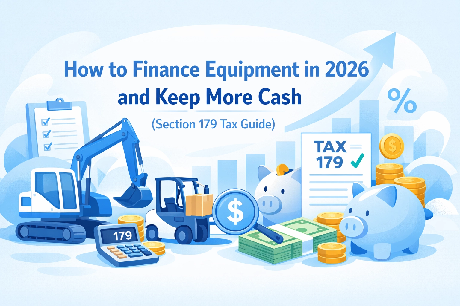 How to Finance Equipment in 2026 and Keep More Cash (Section 179 Tax Guide)