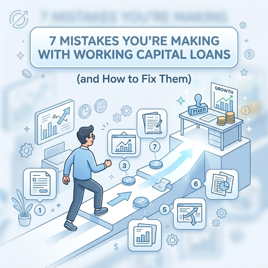 7 Mistakes You’re Making with Working Capital Loans (and How to Fix Them)