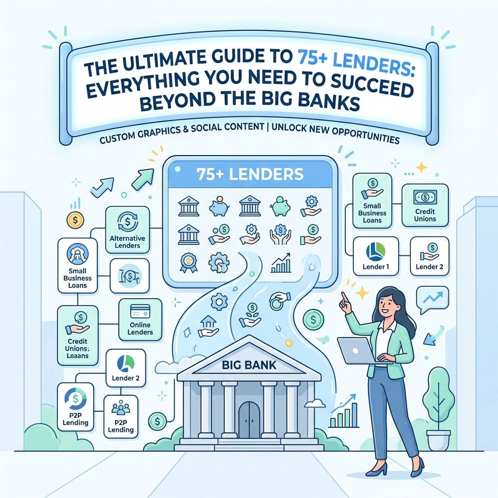 The Ultimate Guide to 75+ Lenders: Everything You Need to Succeed Beyond the Big Banks