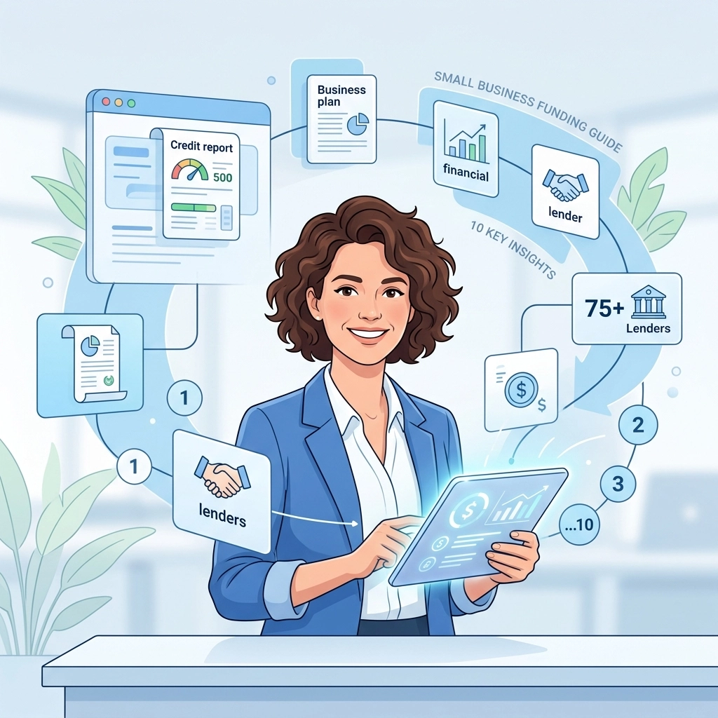Looking for Small Business Funding? Here Are 10 Things You Should Know About Navigating 75+ Lenders