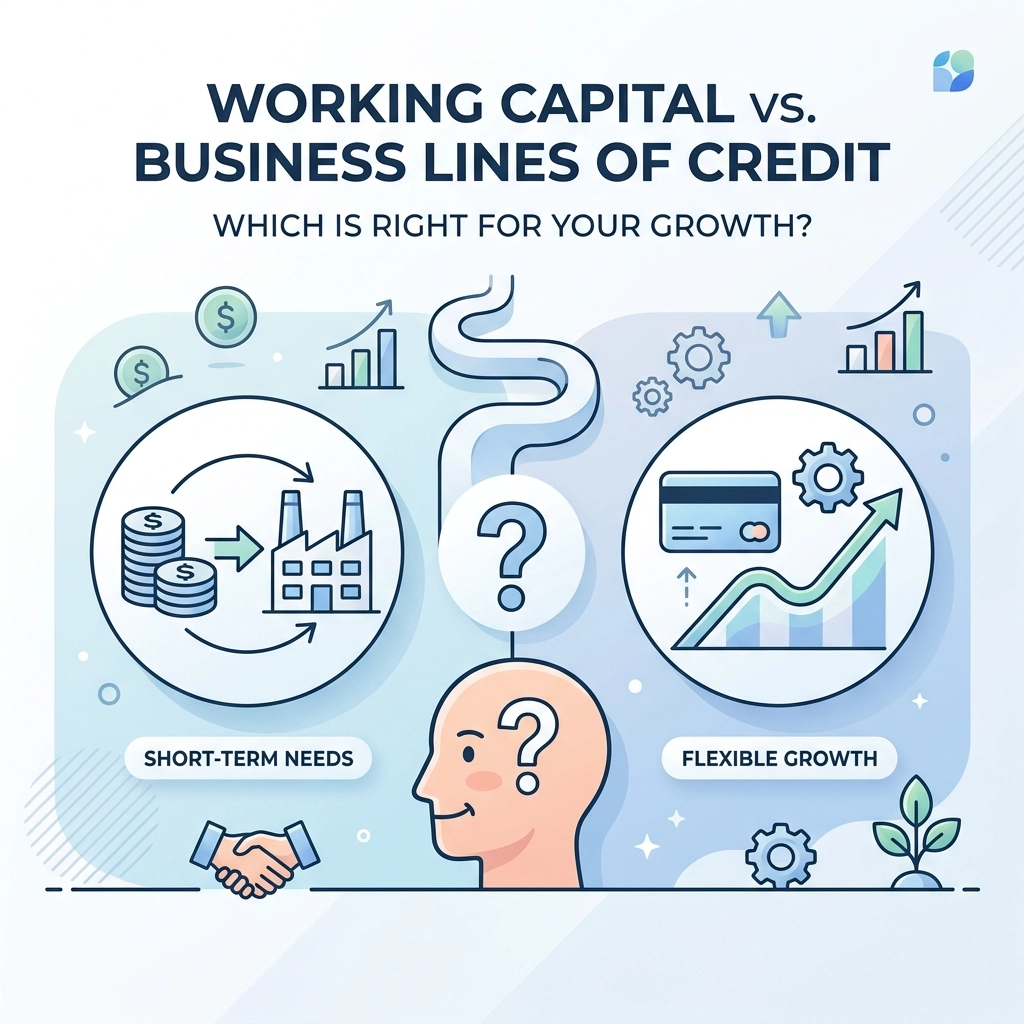 Working Capital vs. Business Lines of Credit: Which is Right for Your Growth?
